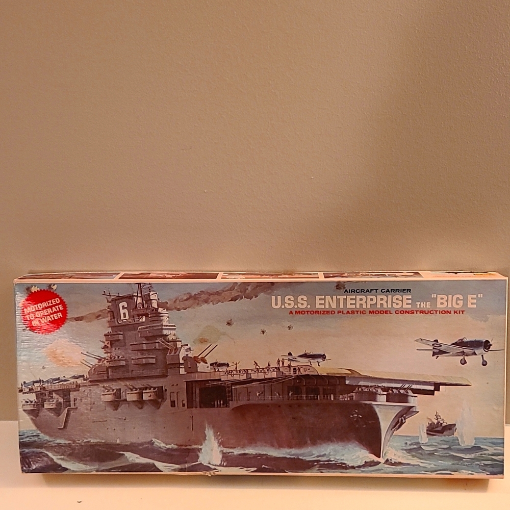 1970-Lindberg-"USS Enterprise" Aircarft Carrier the "BIG E"